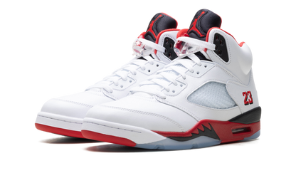 Jordan 5 Retro Fire Red Black Tongue (2025)