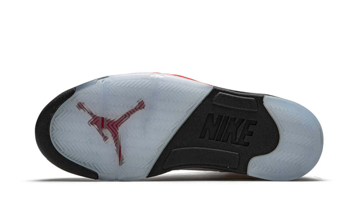 Jordan 5 Retro Fire Red Silver Tongue (2020)