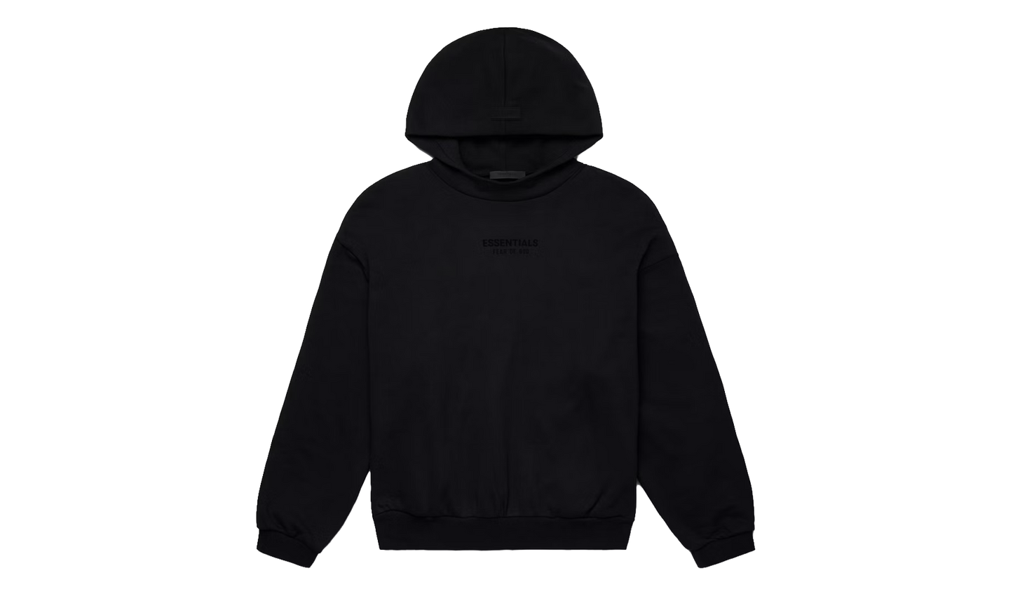 Fear of God Essentials Hoodie Jet Black