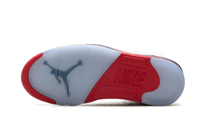 Jordan 5 Retro Fire Red Black Tongue (2025)