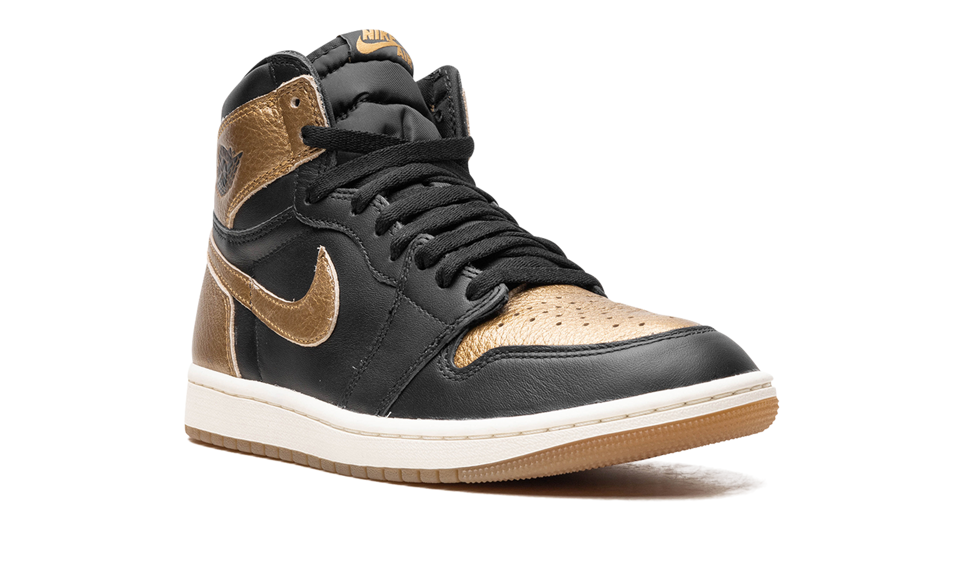 Jordan 1 Retro High OG Black Metallic Gold