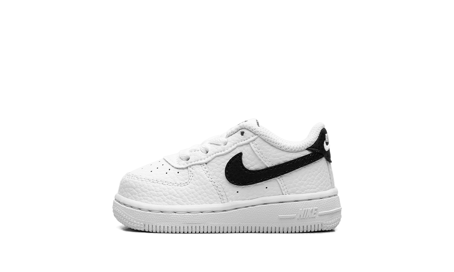 Nike Air Force 1 Low White Black Swoosh (TD)