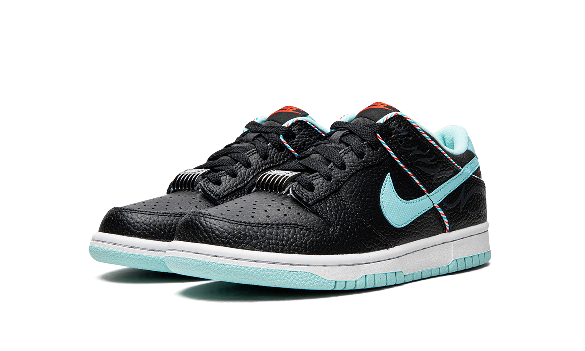 Nike Dunk Low SE Barber Shop Black (GS)