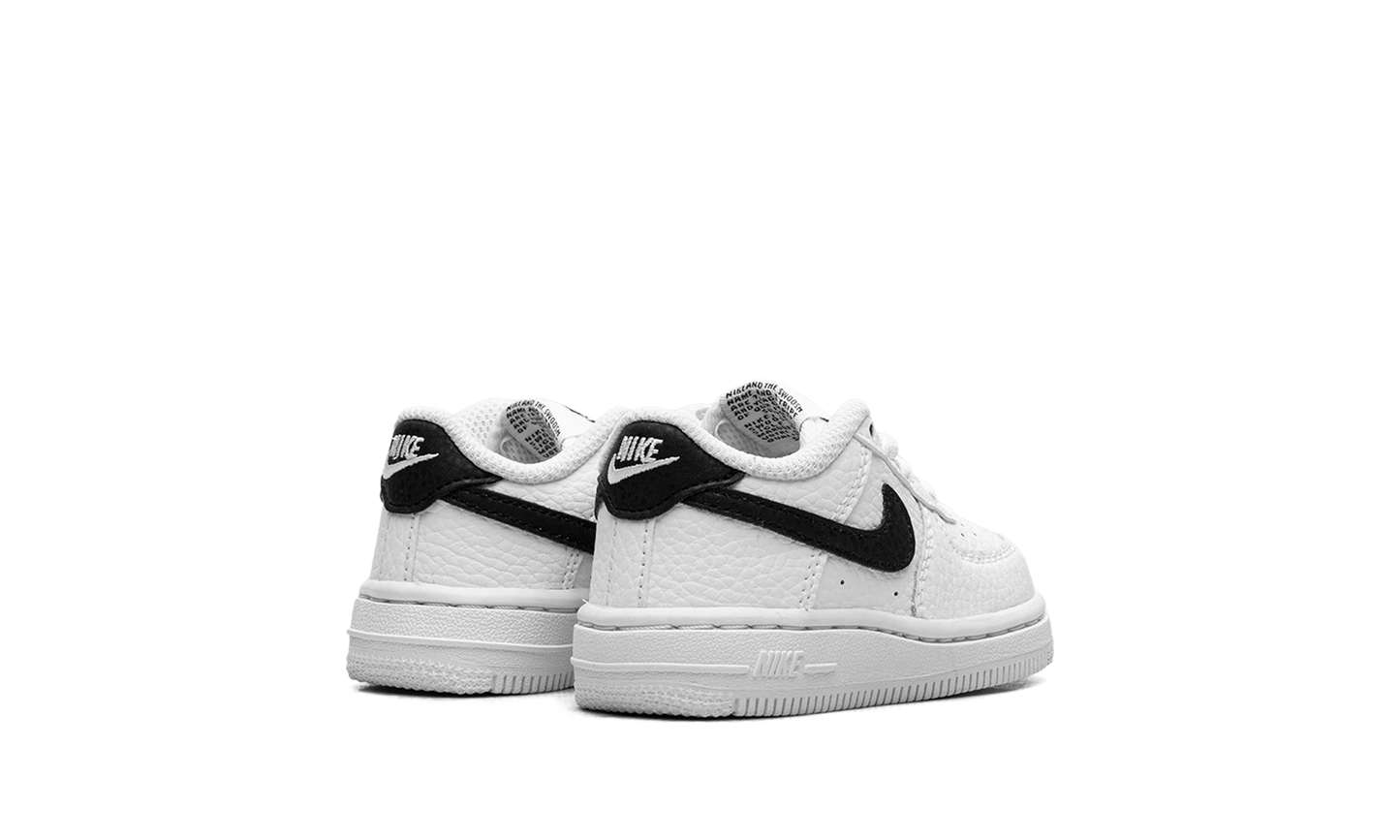 Nike Air Force 1 Low White Black Swoosh (TD)