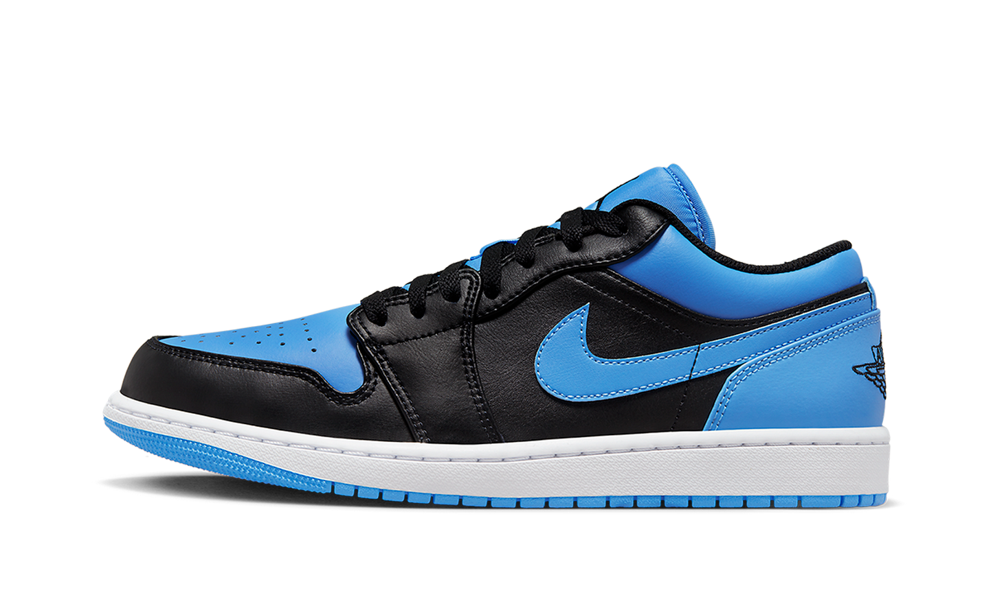 Jordan 1 Low Black University Blue