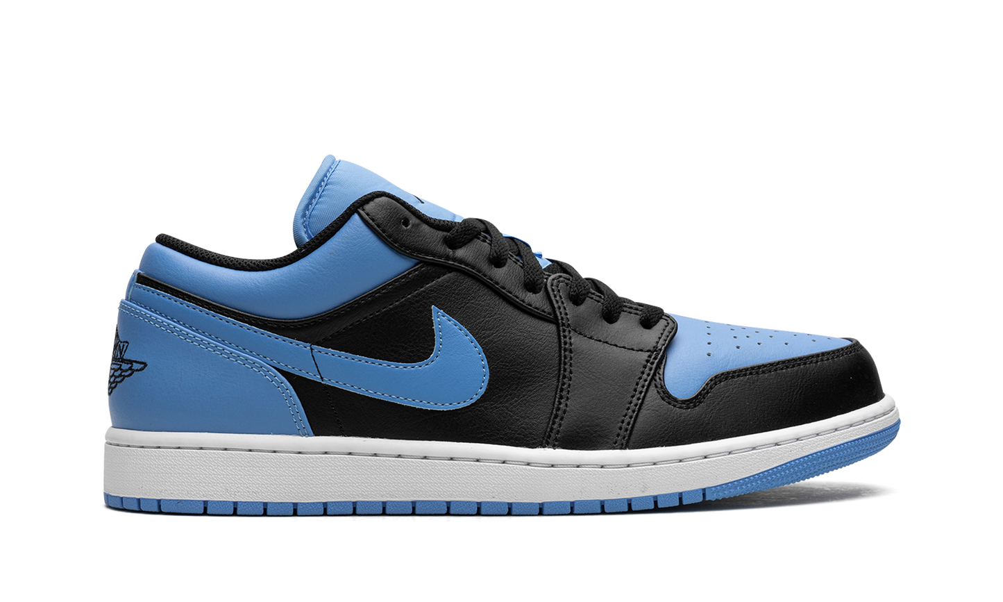 Jordan 1 Low Black University Blue