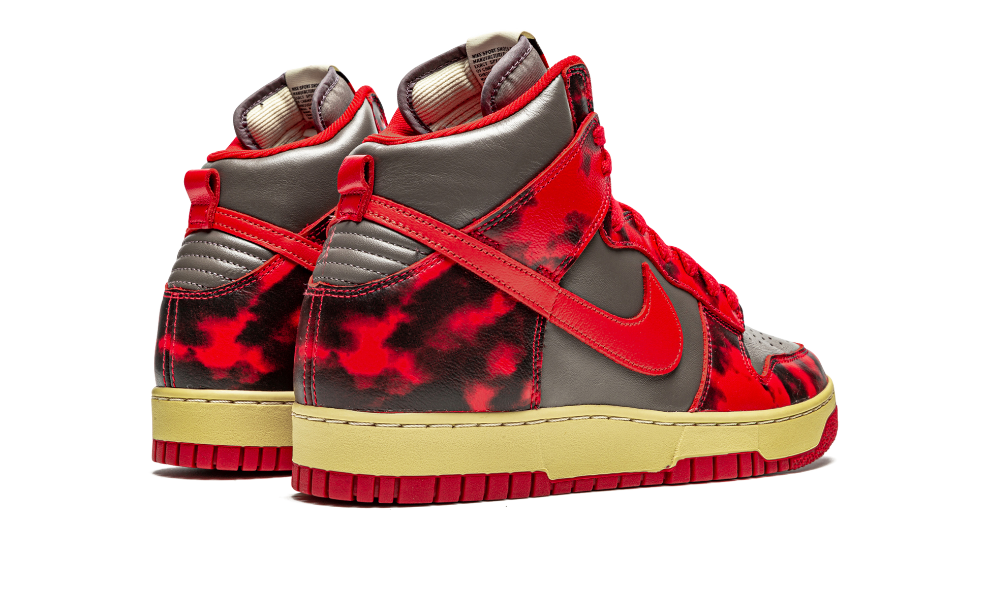Nike Dunk High 1985 Red Acid Wash