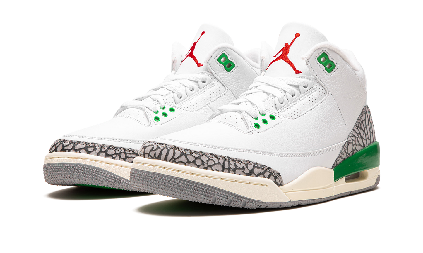 Jordan 3 Retro Lucky Green (Women's)