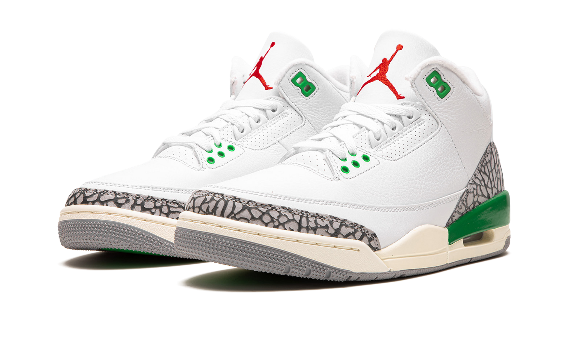 Jordan 3 Retro Lucky Green (Women's)