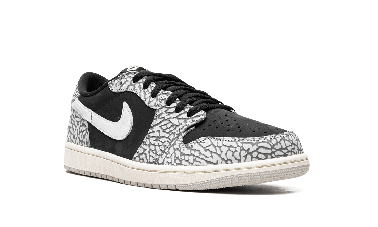 Jordan 1 Retro Low OG Black Cement
