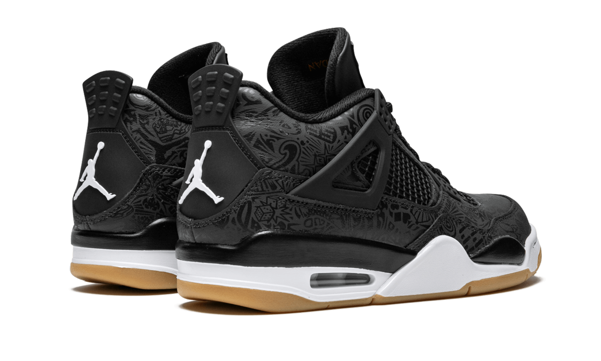 Jordan 4 Retro Laser Black Gum