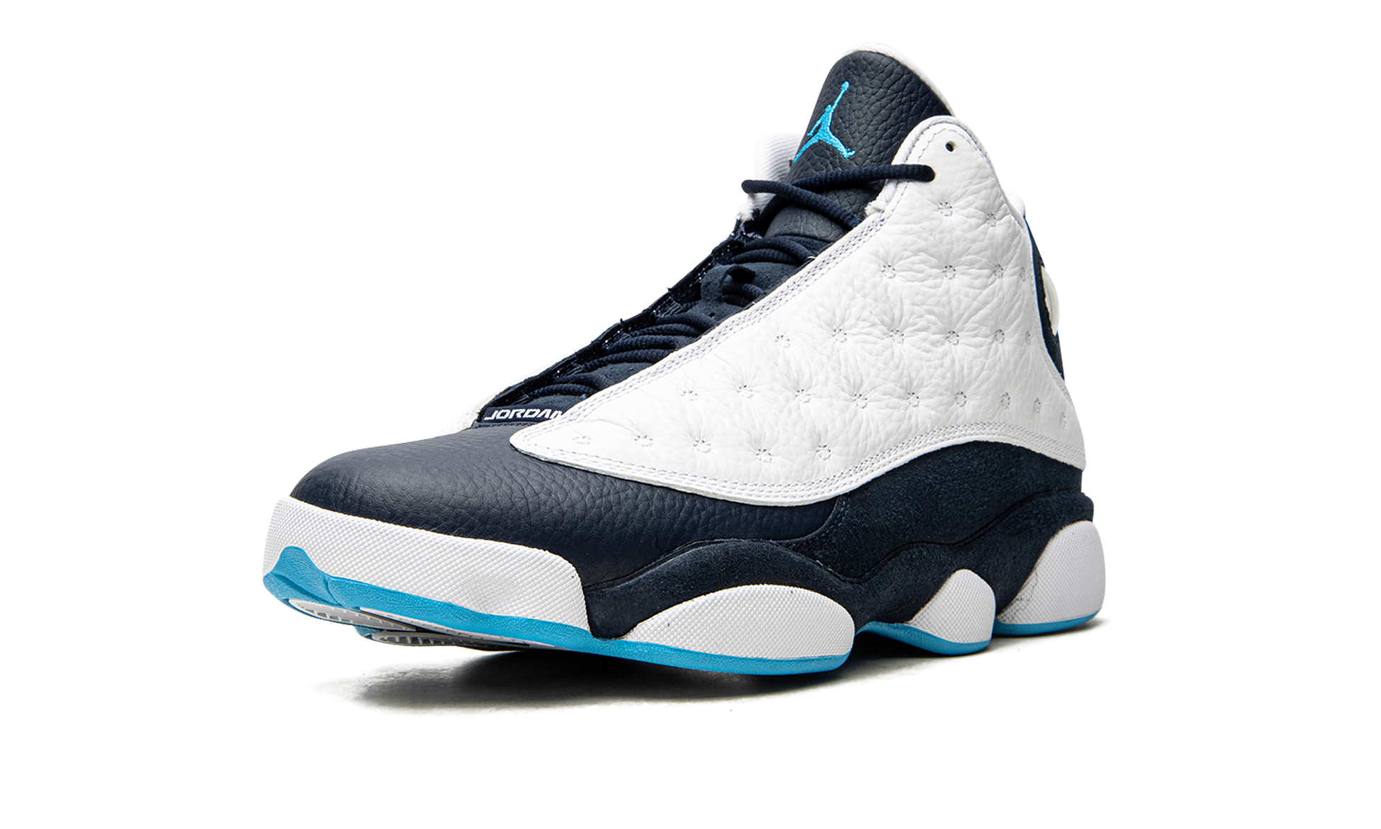 Jordan 13 Retro Obsidian Powder Blue White