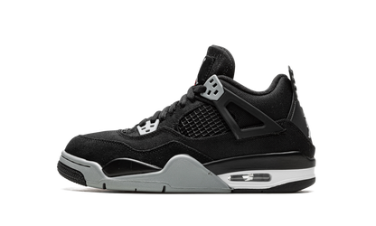 Jordan 4 Retro Black Canvas (GS)